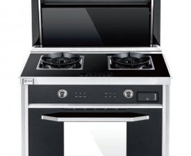 北斗星集成灶 星航a6系列a6集成灶 氣電消毒柜款 產(chǎn)品效果圖