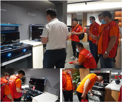 興火燎原丨萬(wàn)事興集成灶聊城新老客戶工廠行圓滿成功!