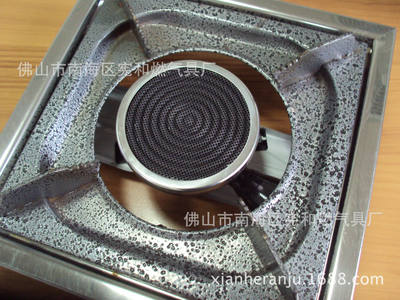 【廠家供應(yīng)商用家用型85節(jié)能紅外線不銹鋼小方爐臺式燃氣灶批發(fā)】價格,廠家,圖片,燃氣灶、集成灶,佛山市南海區(qū)憲和燃氣具廠-